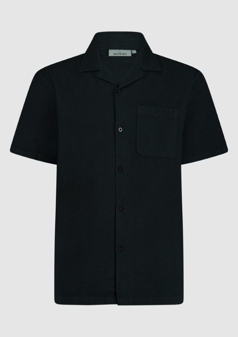 Circle Of Trust Colin SS Shirt Heren Mid Night S