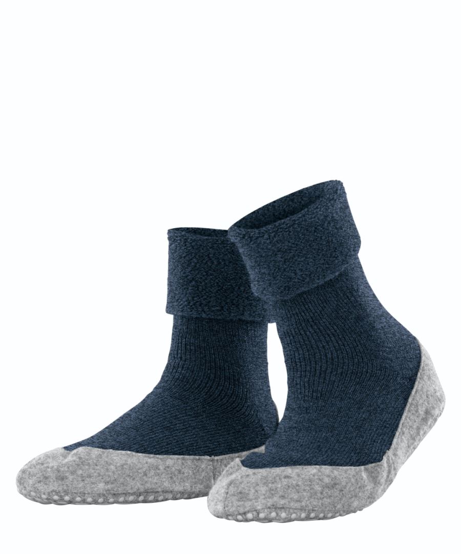 Cosyshoe Slof Dames Marine Mel. 37-38