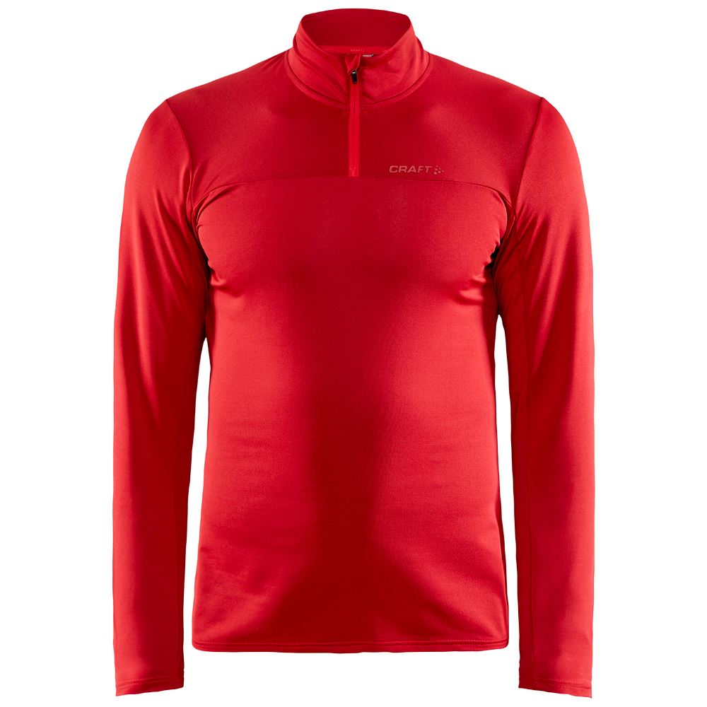 Craft Gain Midlayer Shirt Heren Bright Red XL