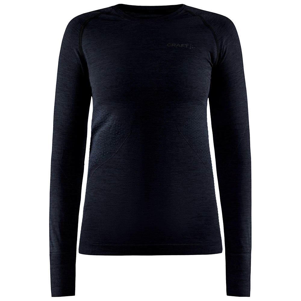 Craft Core Dry Active Comfort Ls Thermoshirt Dames Zwart S