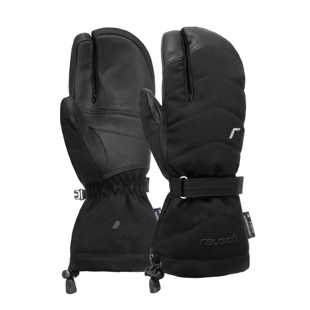 Reusch Nadia R-TEX® XT 3 Vinger Handschoen Dames Black 6,5