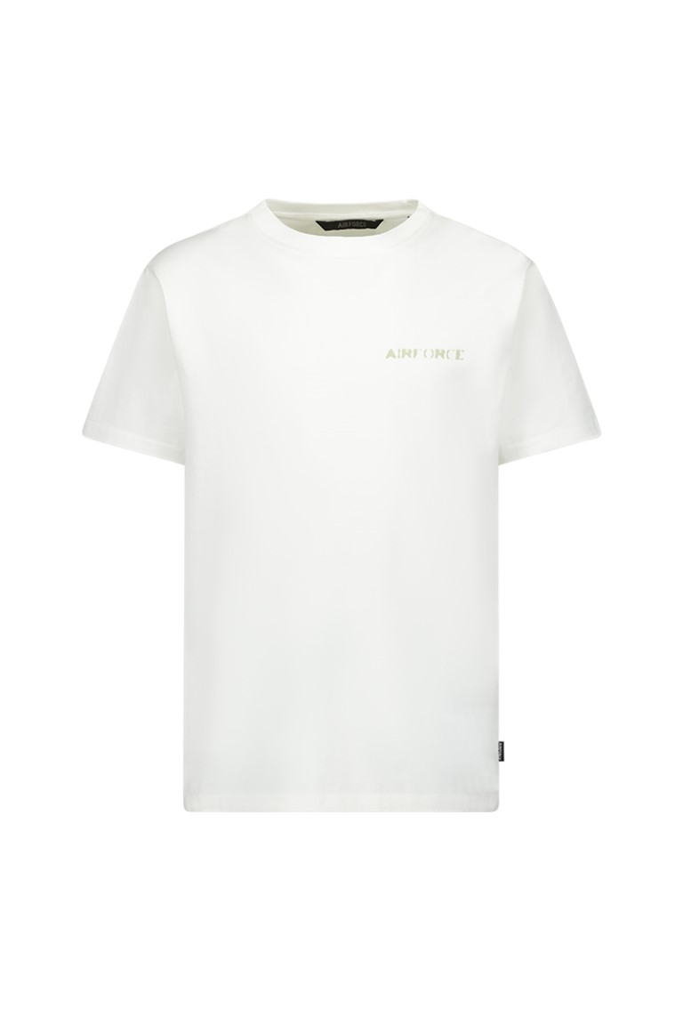 Airforce Doubble Led T-shirt Heren White/Laurel Oak M