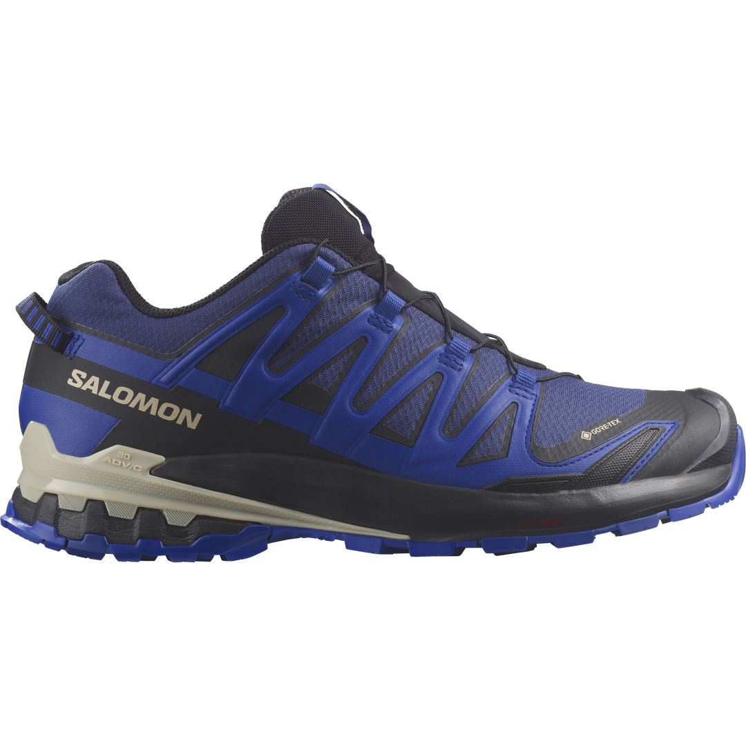 Xa Pro 3D V9 Gtx Men's Low Hiking Shoe Blue Print/Surf The Web/Lapis Blue 10.5