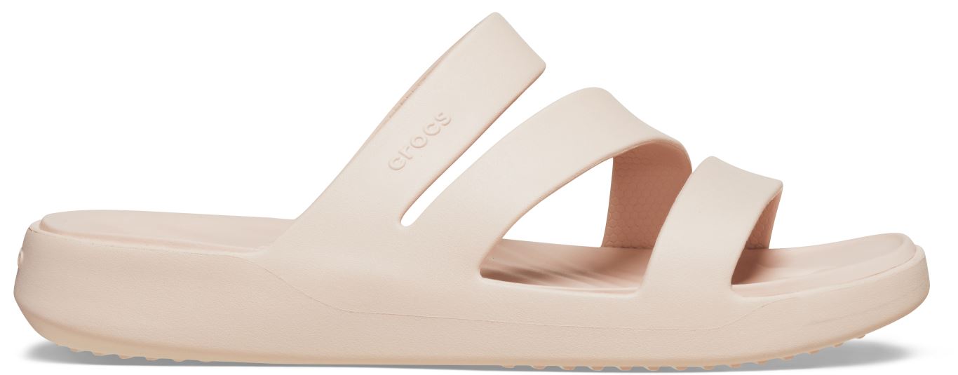 Getaway Strappy Slipper Dames Quartz W6