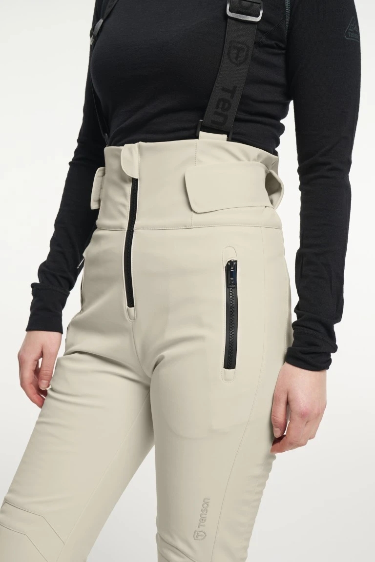 Tenson Grace Softshell Skibroek Dames Overcast L