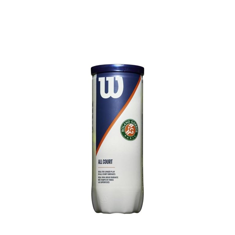 Wilson Roland Garros All Court 3 Pack Tennisballen Yellow 3 pack