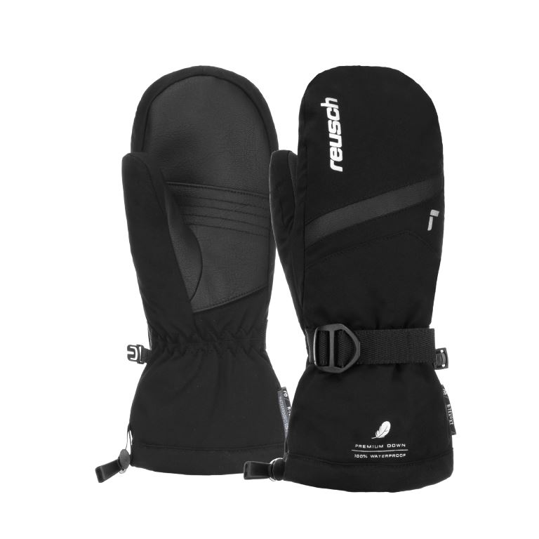 Reusch Kito R-TEX® XT Junior Want Kinderen Black/Silver 4,5