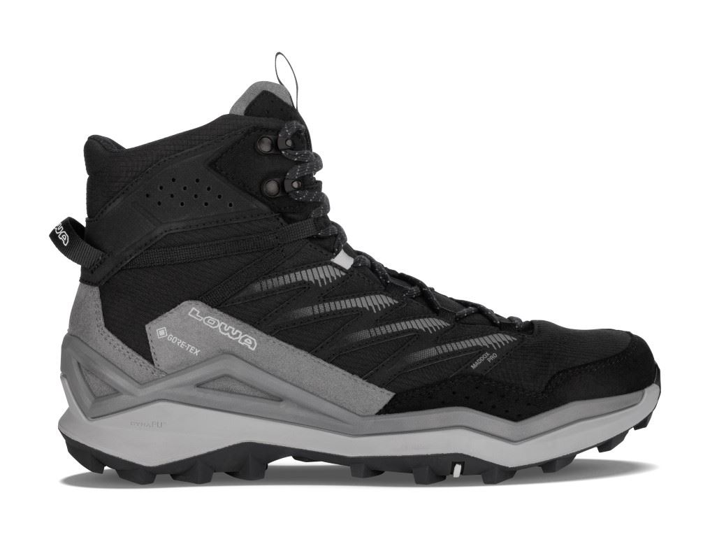 Maddox Pro GTX Mid Hoge Wandelschoen Heren Black/Grey 10
