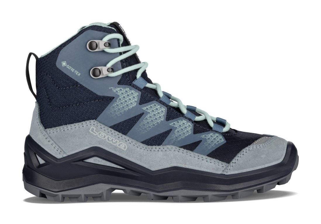 Maddox Pro GTX Mid Jr Hoge Wandelschoen Kinderen Navy/Smoke Blue 33