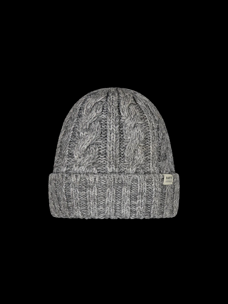 Barts Kaen Muts Heren Heather Grey One Size