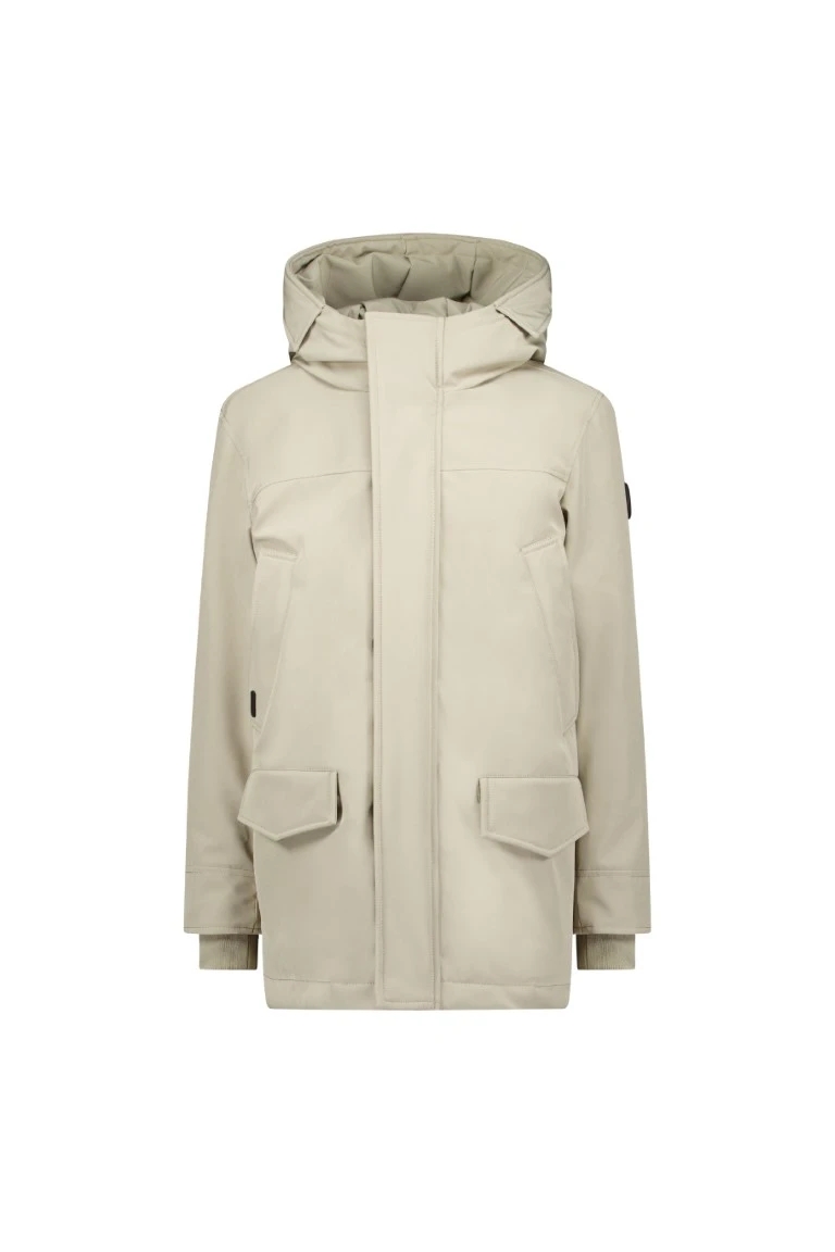 Airforce Snow Parka Jas Kinder - Jongens Aluminum 16