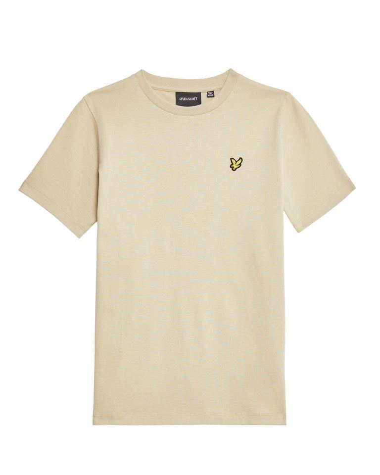 Lyle & Scott Plain T-shirt Kinderen Stone 5/6