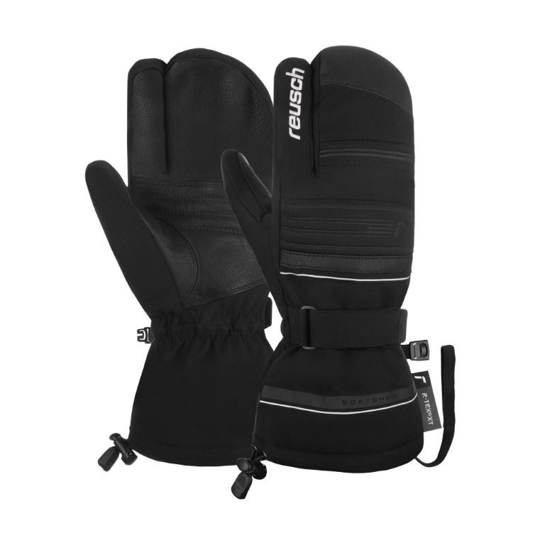 Reusch Conan R-TEX® XT 3 Vinger Handschoen Black/White 8,5