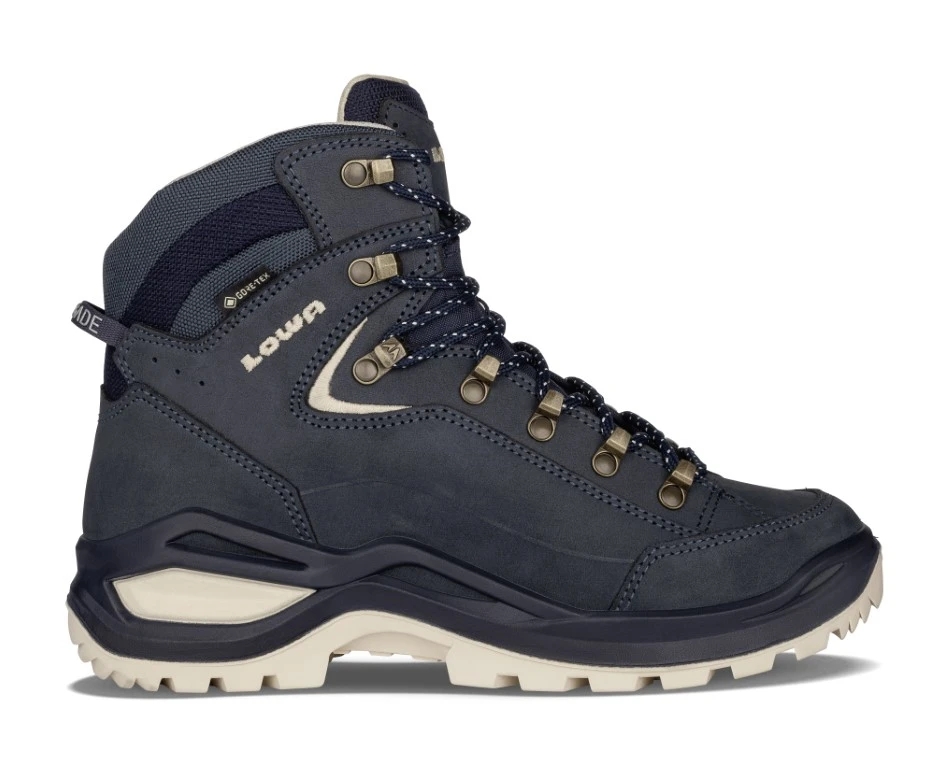 Lowa Renegade Evo Gtx Mid Hoge Wandelschoen Dames Slate Blue/Dune 6