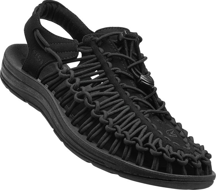 Uneek Sandaal Heren Black/Black 9