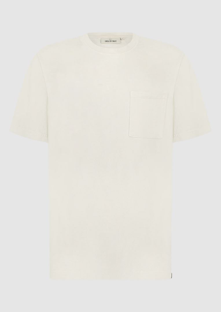 Circle Of Trust Myron T-shirt Heren Bone White S