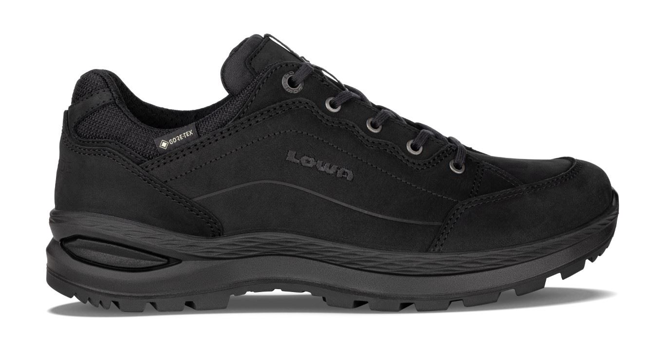 Renegade Evo GTX Lo Lage Wandelschoen Dames Black/Black 4,5