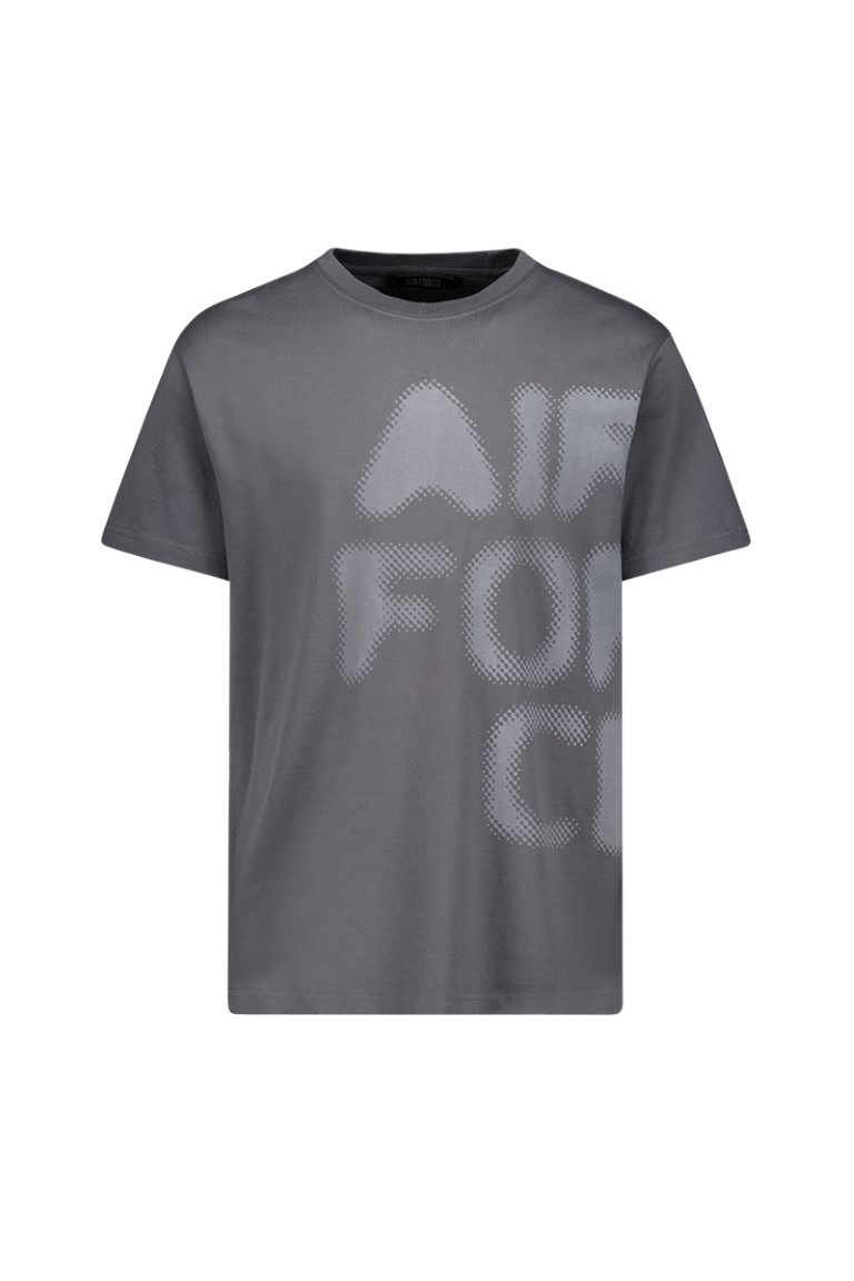 Airforce Hazy T-shirt Heren Pewter L
