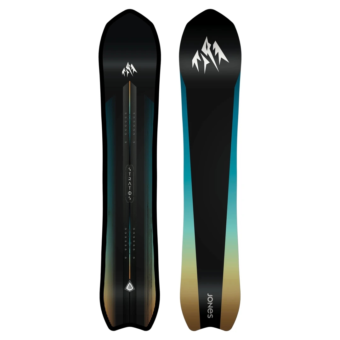 Jones Stratos Snowboard Heren Black 162