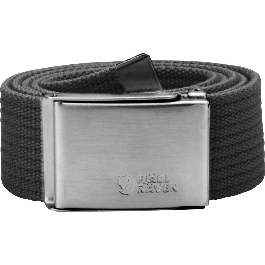 Fjallraven Canvas Riem Dark Grey One Size