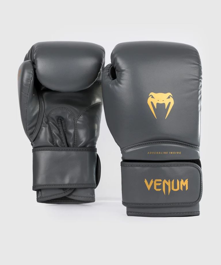 Venum Contender 1.5 Bokshandschoen Grey/Gold 16 oz
