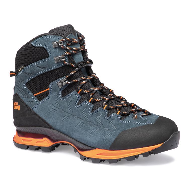 Makra Trek GTX Hoge Wandelschoen Heren Steel/Orange 11