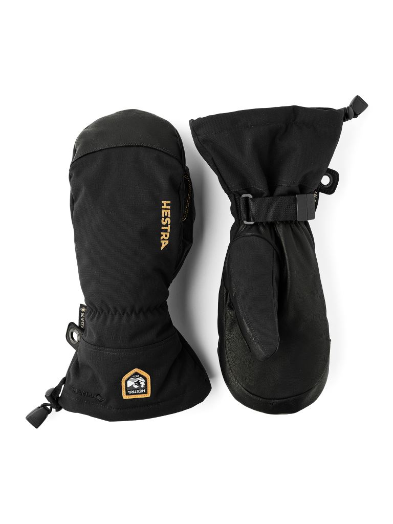Hestra Army Leather Gore-Tex Want Black/Black 11