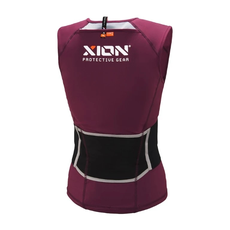 XION Freeride Evo Rugbeschermer Dames Plum M