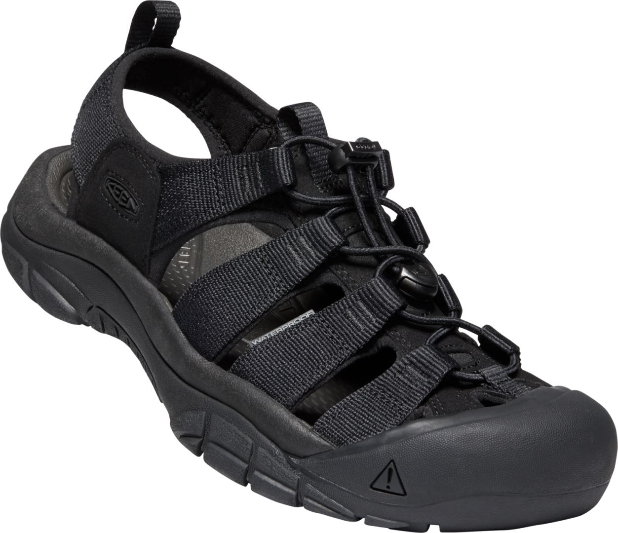 Newport H2 Sandaal Heren Triple Black 8,5