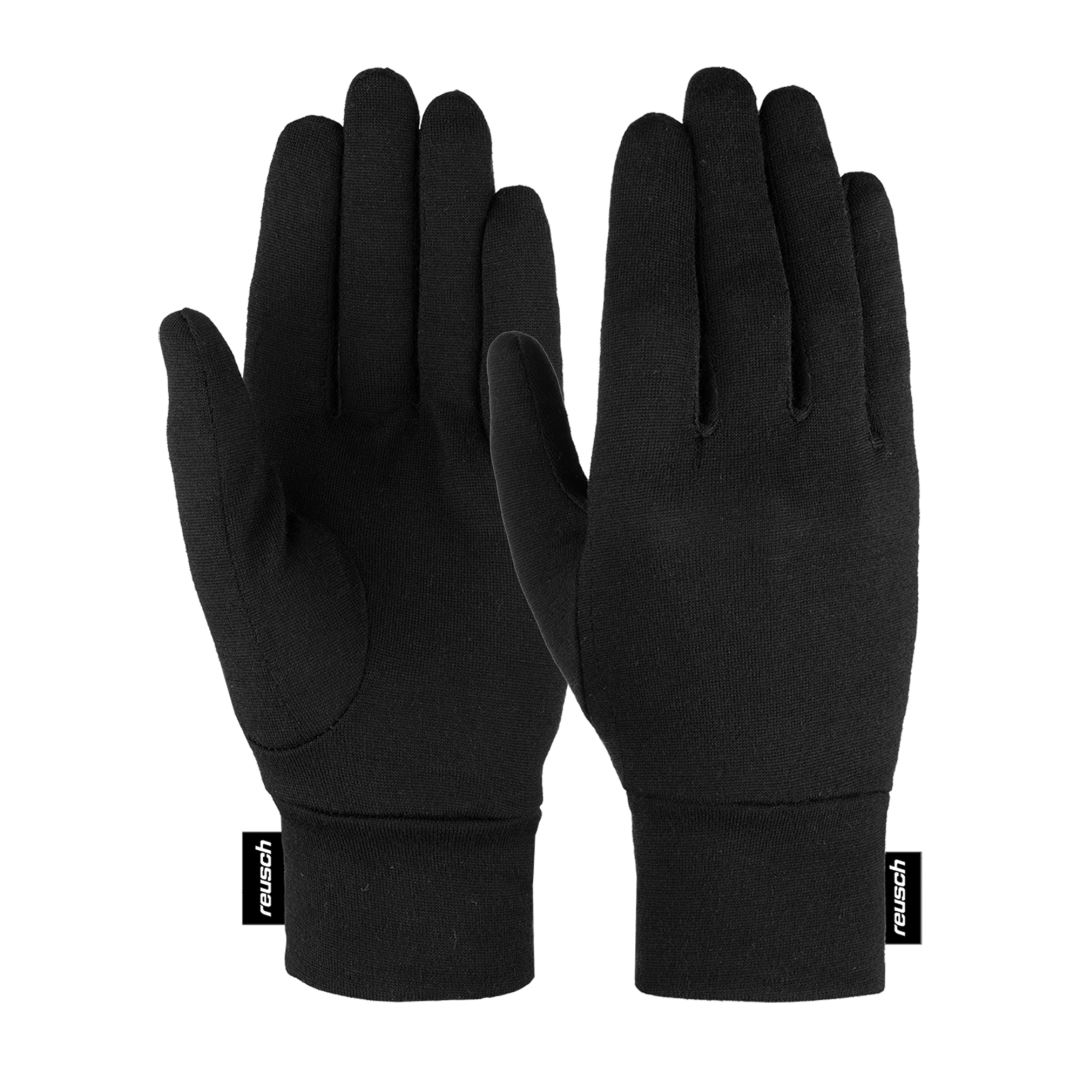 Reusch Merino Wool Conductive Handschoen Heren Black 8, 5