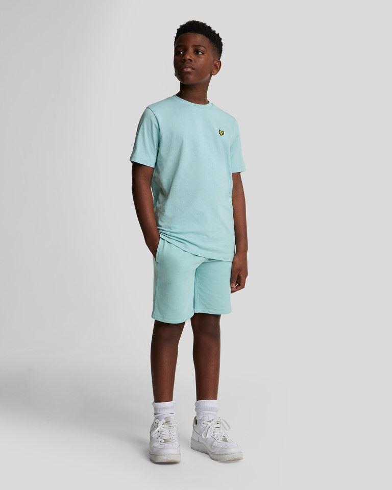 Lyle & Scott Plain T-shirt Kinderen Future Blue 5/6