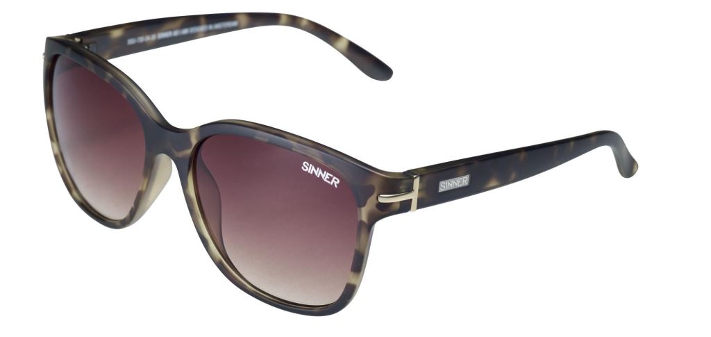 Sinner Paraiso Zonnebril Olive Tort-Sintec®Brn