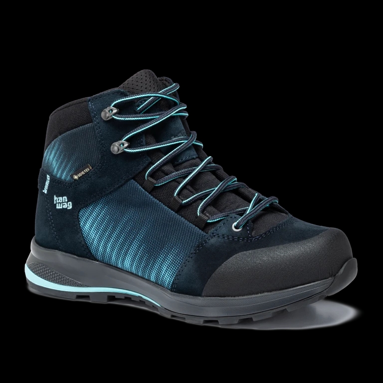 Klarsby Bunion Lady GTX Hoge Wandelschoen Dames Navy/Sky 7,5