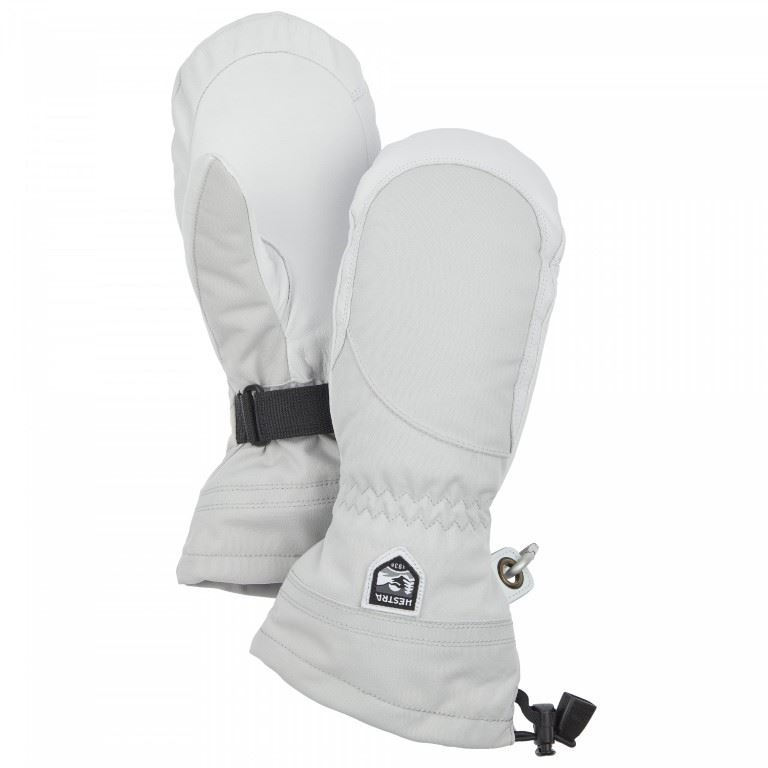Hestra Heli Ski Want Dames Grey / Offwhite 7