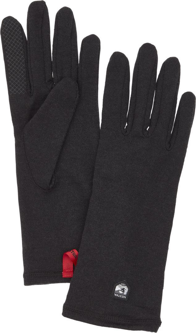 Hestra Merino Wool Liner Long Handschoen Black 6