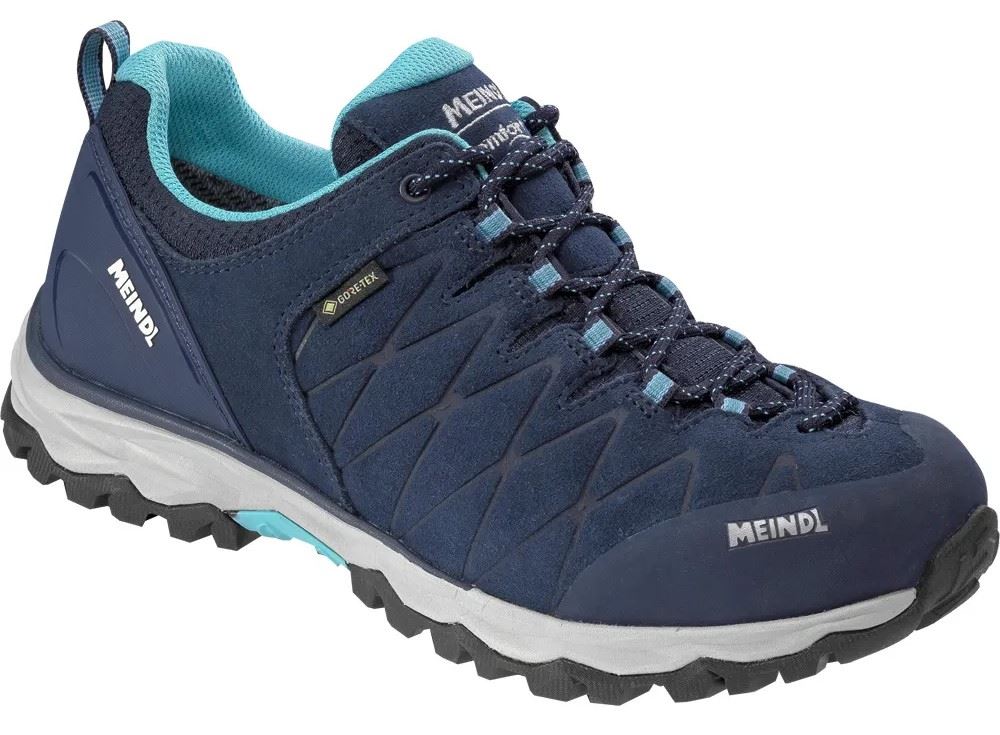 Mondello Lady GTX Lage Wandelschoen Dames Marine/Türkis 7,5/41,5