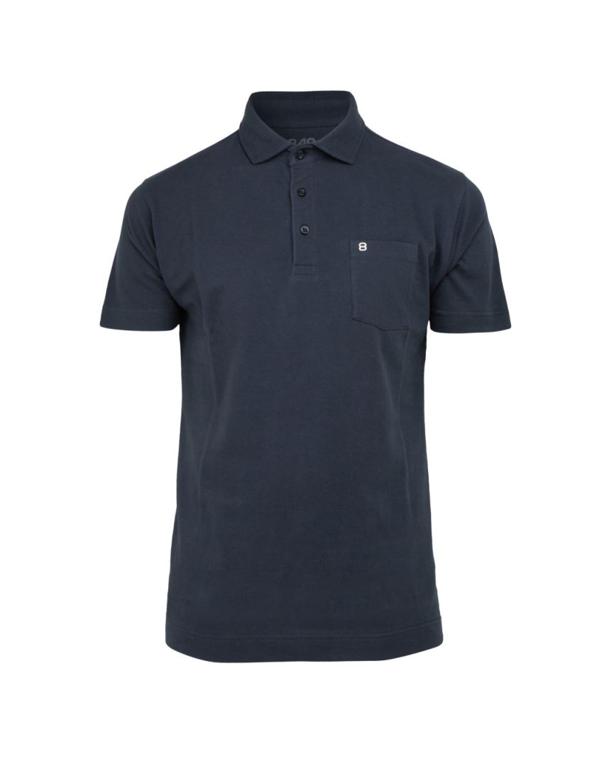 8848 Altitude Tersus Heren Polo Navy S