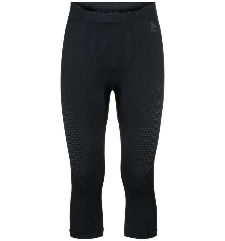 Performance Warm Eco 3/4 Thermobroek Heren Black – Odlo Graphite Grey M