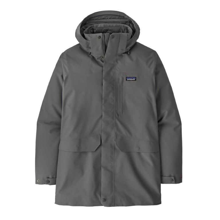 Patagonia Tres 3-In-1 Parka Heren Jas Forge Grey L