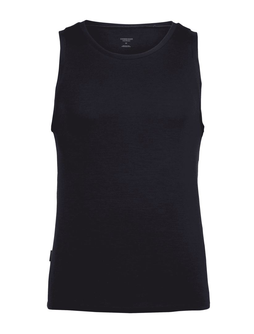 Icebreaker Merino 150 Anatomica Hemd Heren Black/Monsoon S