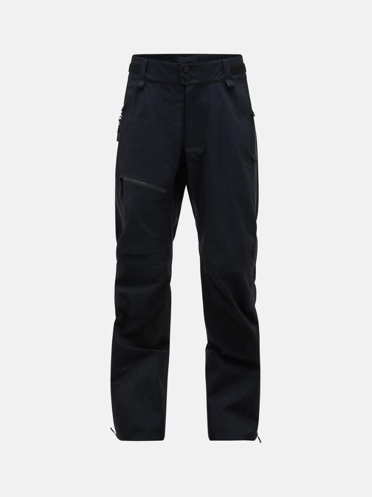 Peak Performance Alpine Gore-Tex Skibroek Heren Black-Black XL