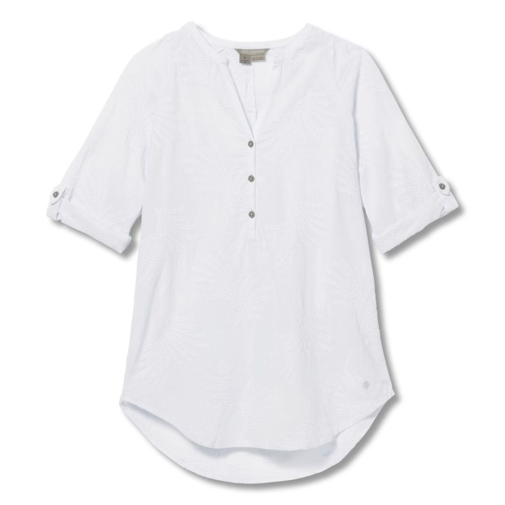 Oasis Tunic II 3/4 Sleeve Dames Shirt White L Soellaart.nl