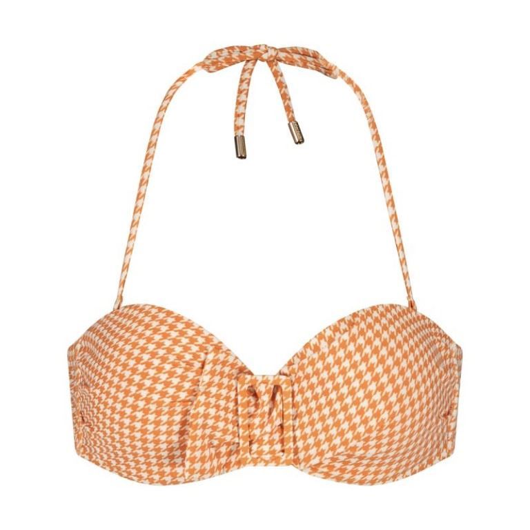Pied De Poule Bandeau Bikini Dames Soellaart.nl