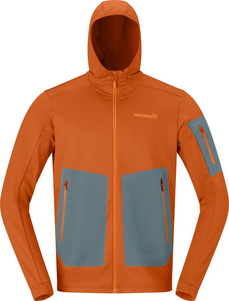 Falketind Warm2 Stretch Hood Fleece Heren Soellaart.nl