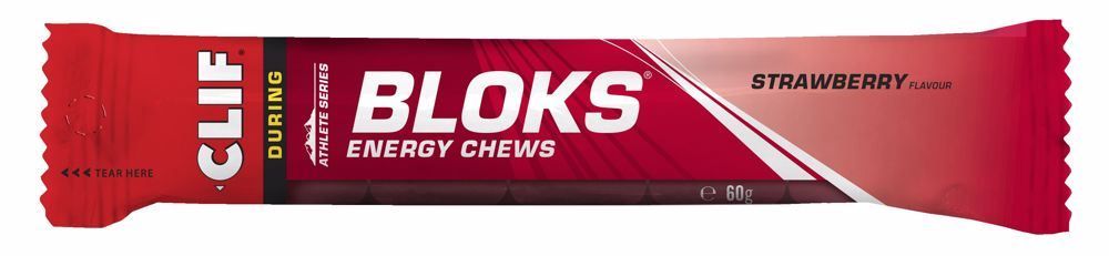 Blok Energy Chew Strawberry Voedingsreep Soellaart.nl