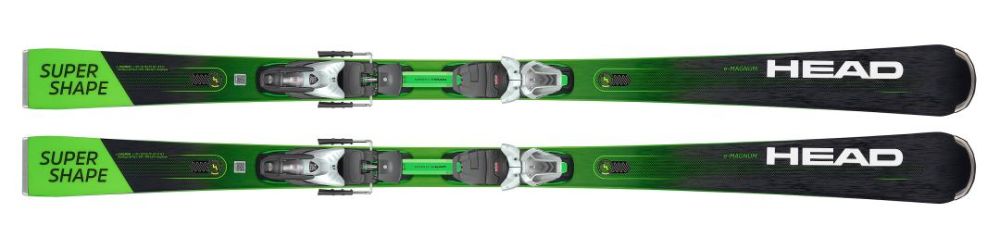 Supershape E-Magnum Ski Black/Neon Green 170 Soellaart.nl