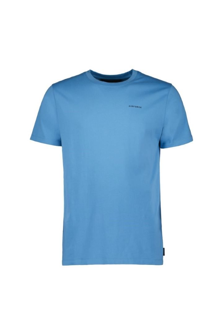 Basic T-Shirt Heren Torrent Blue/True Black M Soellaart.nl