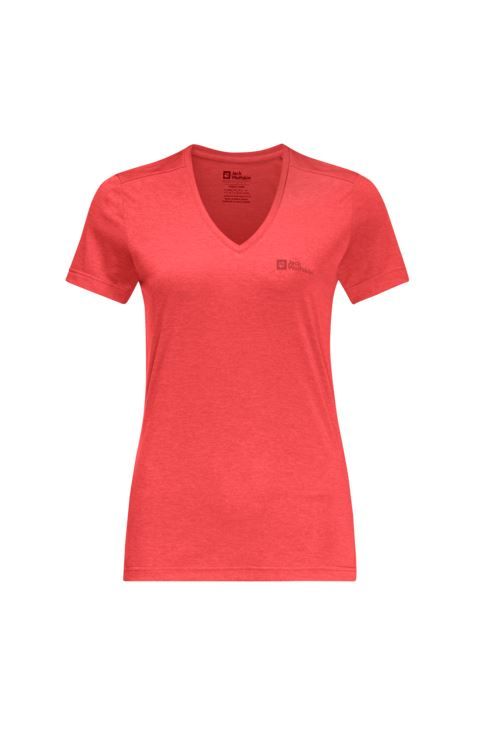 Crosstrail T-Shirt Dames Vibrant Red M Soellaart.nl
