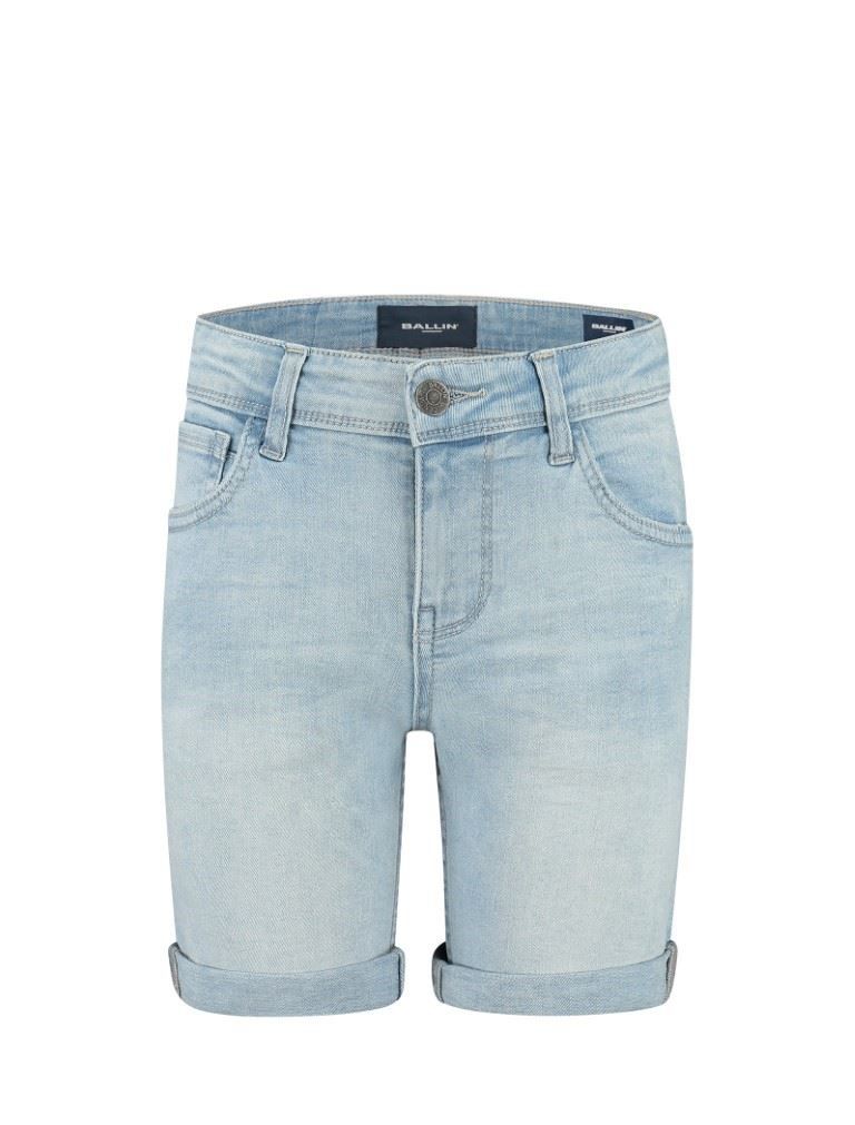 The Jaxx Slim fit Denim Kortebroek Kinderen Soellaart.nl