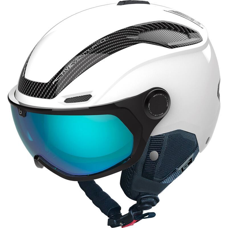 V-Line Carbon Phantom Blue Lens Cat 1-3 Helm Soellaart.nl
